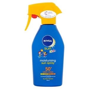 Nivea Sun Kids Moisturising Sun Spray 50+ Very High 300ml