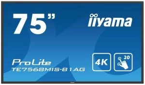 iiyama ProLite TE7568MIS-B1AG 75" Touch Screen Display