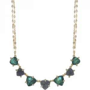 Ladies Lonna And Lilly Gold Plated Midnight Hour Necklace