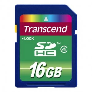 Transcend TS16GSDHC4 Transcend 16GB SD Card Class 4