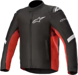 Alpinestars T-SP5 Rideknit Motorcycle Textile Jacket, black-red, Size S, black-red, Size S