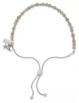 ChloBo SBAL31783028 Magic Aura Labradorite Silver Adjustable Jewellery