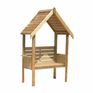 Shire FSC Forget Me Not Pressure Treated Garden Arbour with Bench