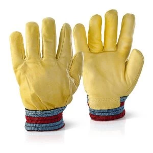 Click2000 Freezer Gloves One Piece Back Yellow Ref FGIMP Pack of 10 Up