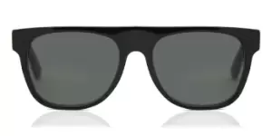 Retrosuperfuture Sunglasses Flat Top Black IYN4 3WG