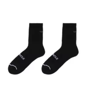 Pinnacle Merino 2 Pack Socks - Black