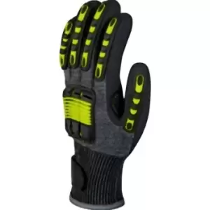 Cut D Latex Palm Glove Size L