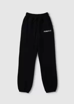 Fiorucci Womens Angel Patch Sweatpants In Black