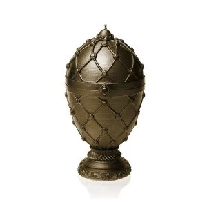 Brass Faberge Egg Large Candle