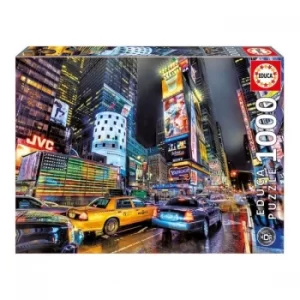 EDUCA USA New York Times Square HDR 1000 Piece Jigsaw Puzzle