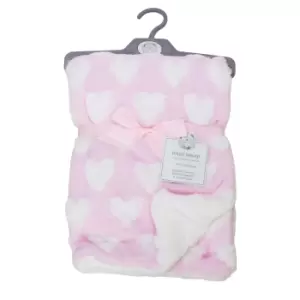 Snuggle Baby Babies Heart Wrap (75 x 100cm) (Pink)