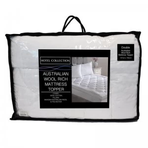 Hotel Collection Australian Wool Rich Mattress Topper