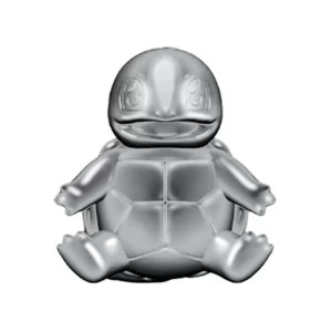 Silver Squirtle (Pokemon) 3" Select Limited Edition Battle Figure