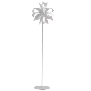 BLOOM 4 Light Floor Lamp White, Silver 50x165cm