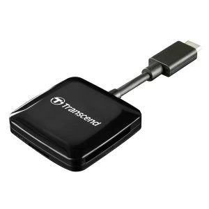 Transcend RDC2 SD/SDHX/SDXC MicroSDHC MicroSDXC Card Reader USB 2.0 Type C
