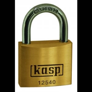Kasp K12550A3 Padlock 50 mm Gold yellow Key