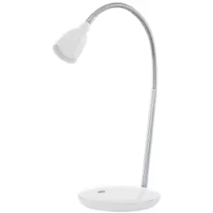 Durengo LED Desk Task Lamp White, Chrome - Eglo