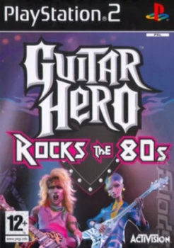 Guitar Hero Rock the 80s PS2 Game