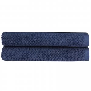 Christy Brixton Towel - Set of 2 - Midnight - Bath Towel - Set of 2