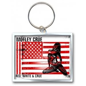 Motley Crue - Red, White & Crue Standard Keychain