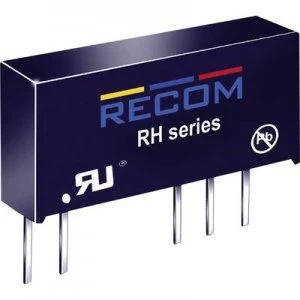 RECOM RH 0515D DCDC converter print 5 Vdc 15 Vdc 15 Vdc 33 mA 1 W No. of outputs 2 x
