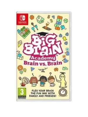 Big Brain Academy Brain vs. Brain Nintendo Switch Game