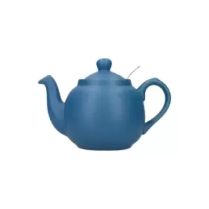 Farmhouse Filter 2 Cup Teapot Nordic Blue - London Pottery