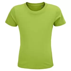 SOLS Childrens/Kids Crusader Organic T-Shirt (6 Years) (Apple Green)