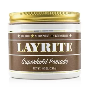 LayriteSuperhold Pomade (High Hold, Medium Shine, Water Soluble) 297g/10.5oz
