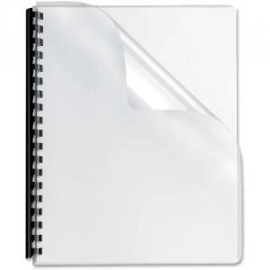 Fellowes Apex PVC Cover Medium Weight Clear A4 Pack of 100
