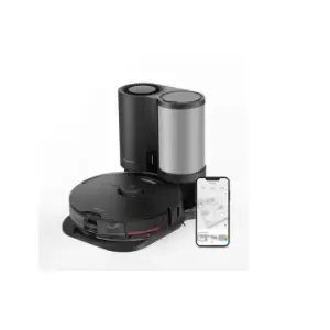Roborock S7 MaxV Plus Robot Vacuum Cleaner with Self-Emptying Station - Black