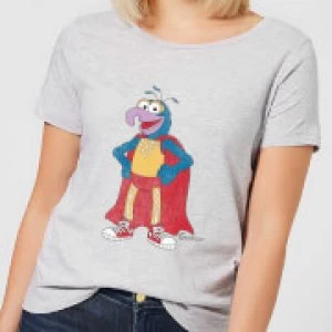 Disney Muppets Gonzo Classic Womens T-Shirt - Grey - L