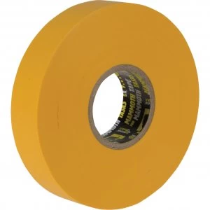 Everbuild Electrical Insulation Tape Yellow 19mm 33m
