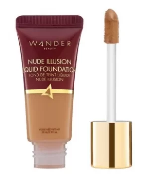 Wander Beauty Nude Illusion Liquid Foundation Golden Tan