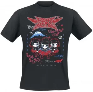 Babymetal Pixel Tokyo T-Shirt black