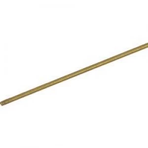 Threaded rod M4 500 mm Brass Reely