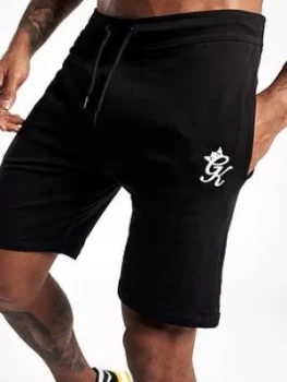 Gym King Basis Jersey Short - Black