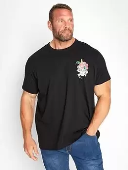 BadRhino Before Death T-Shirt - Black, Size 1Xl, Men