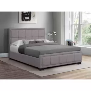 Birlea 150Cm Hannover Fabric Bed Grey