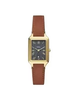 Fossil Fossil Raquel Brown Leather Watch
