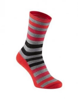 Madison Isoler Merino 3-Season Sock, Red Fade
