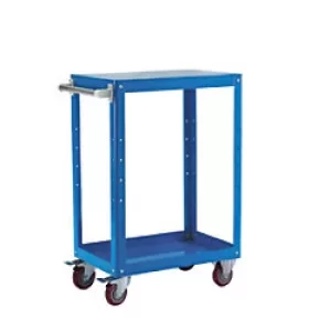 GPC Reversible Tray/Shelf Trolley Blue TI257Y 2 Trays 500 mm x 910 mm x 820 mm (DxHxW)