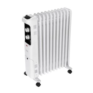 2.5 kw Oil Filled Radiator 10 fin with Thermostat