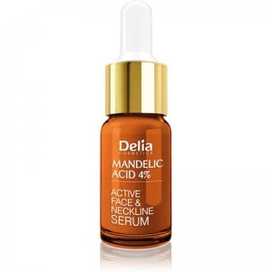 Delia Cosmetics Professional Face Care Mandelic Acid Smoothing Mandeling Acid Serum for Face, Neck and Chest 10ml