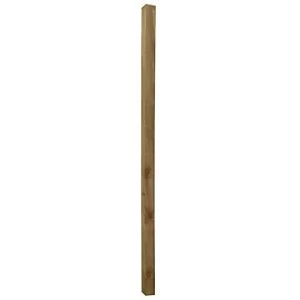 UC4 Timber Square Fence post (H)2.4m (W)75mm Pack of 4