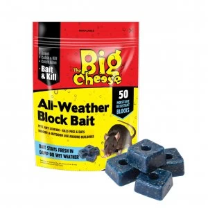 STV The Big Cheese All Weather Rodent Block Bait - 36pk