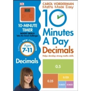 10 Minutes a Day Decimals by Carol Vorderman (Paperback, 2015)