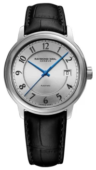 Raymond Weil Maestro Automatic Silver Arabic Dial Watch