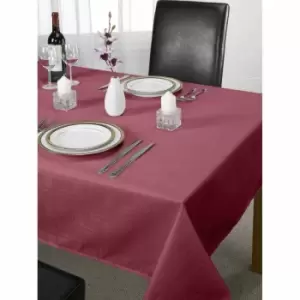 Green & Sons Table Cloth Chequers 63" Wine