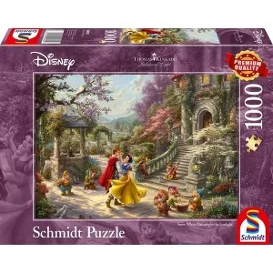 Thomas Kinkade Disney Snow White - Dancing with the Prince 1000 Piece Jigsaw Puzzle